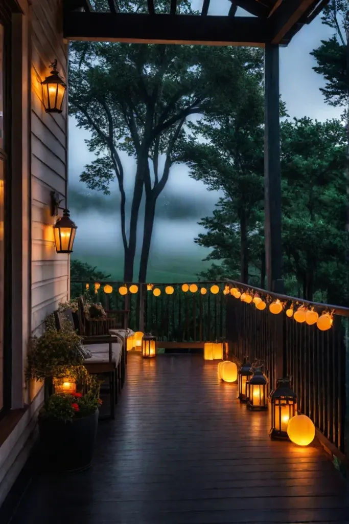 Ambient porch illumination