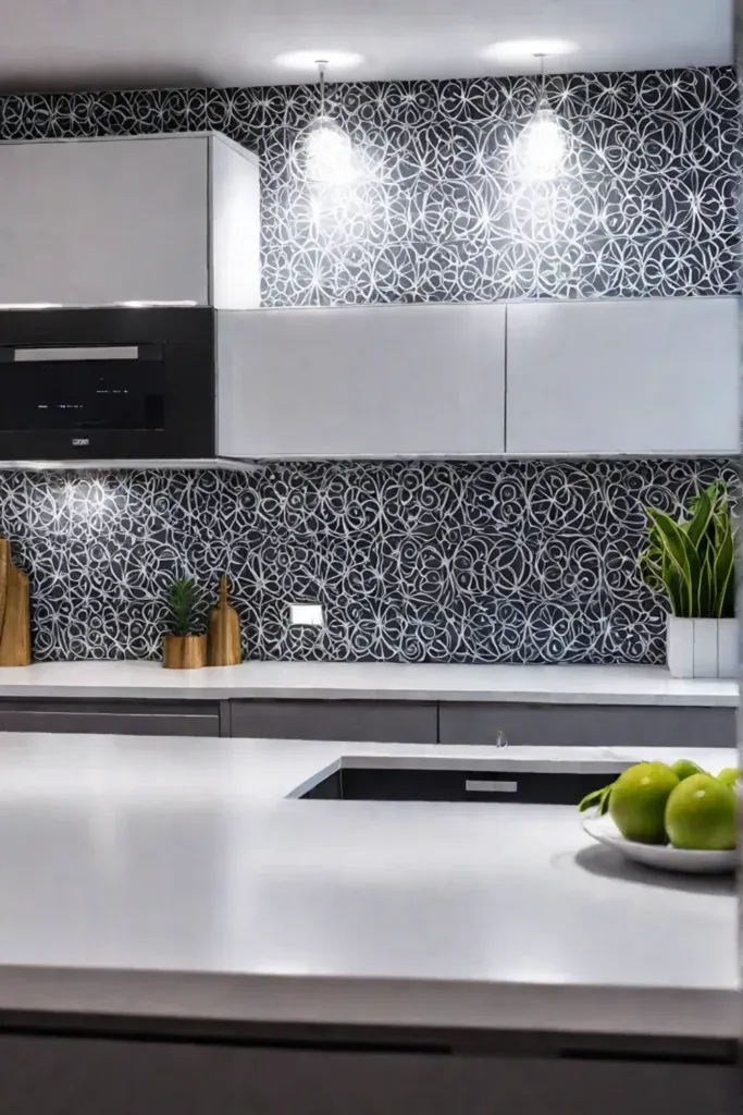 Backsplash installation kitchen renovation durable design