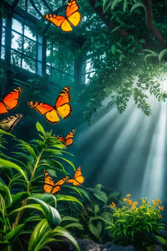 Butterfly haven garden