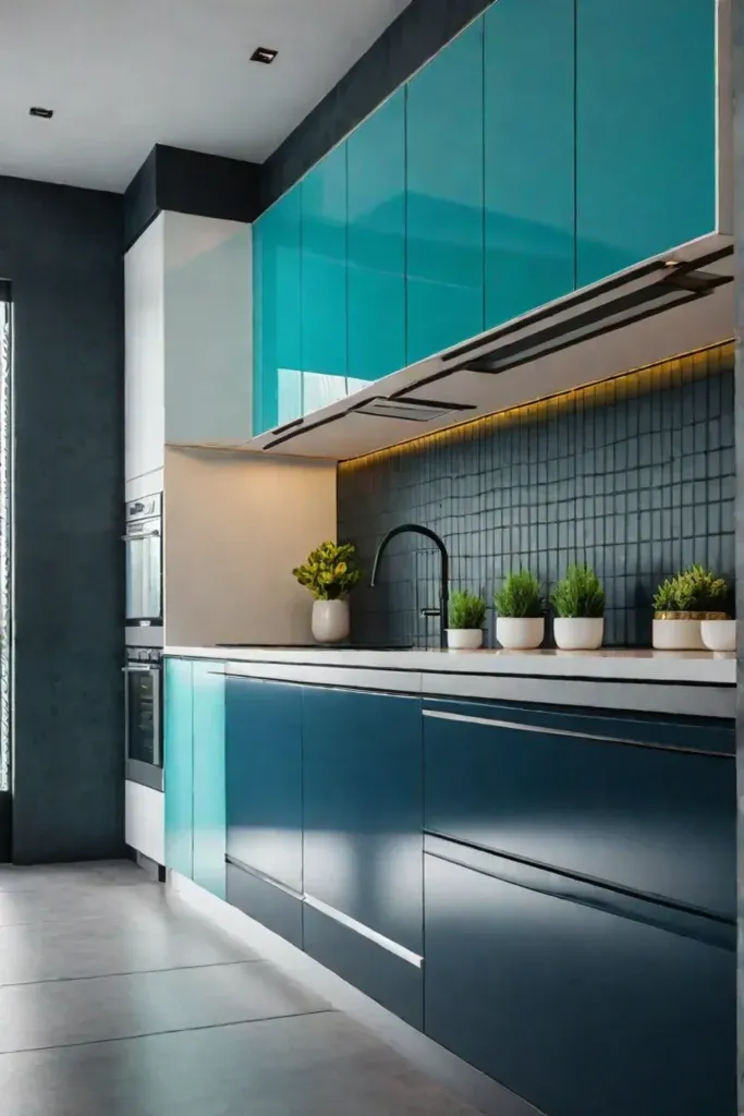 Creative paint techniques for kitchen walls