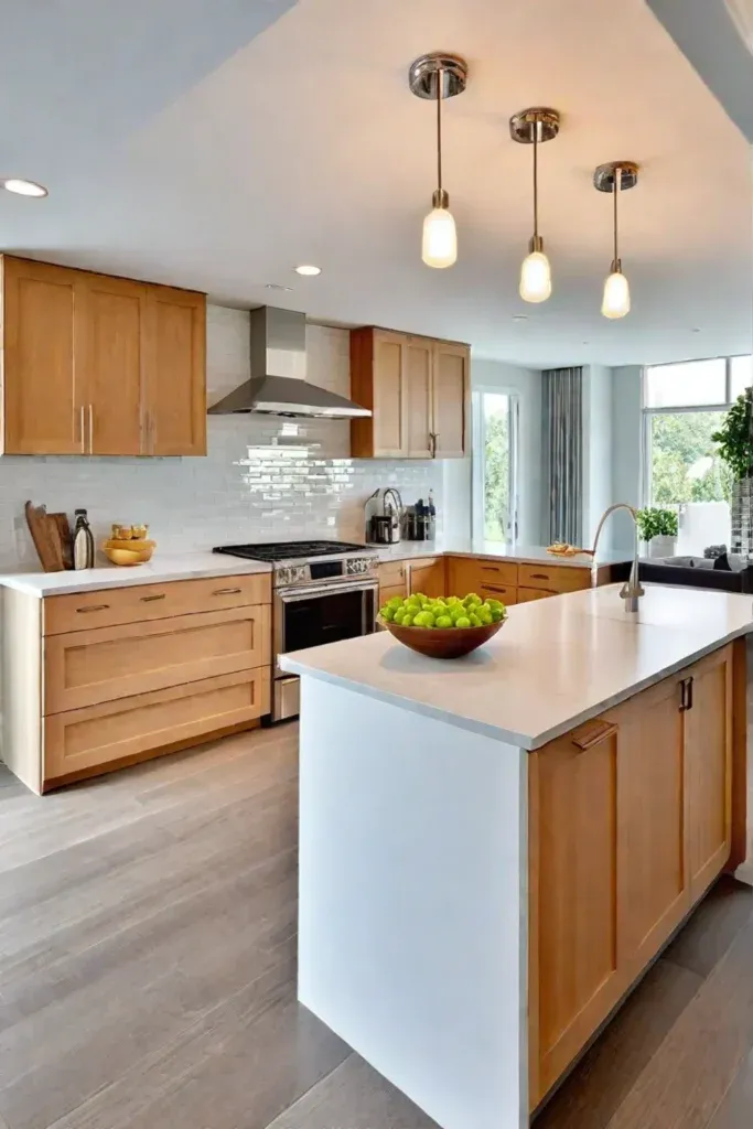 Efficient LShaped Kitchen Layout