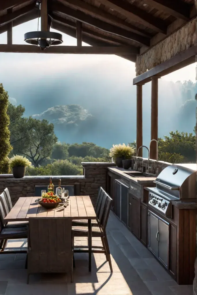 EntertainmentFocused Outdoor Kitchen