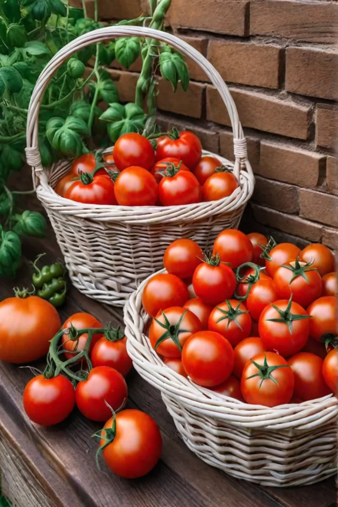 Freshly picked produce