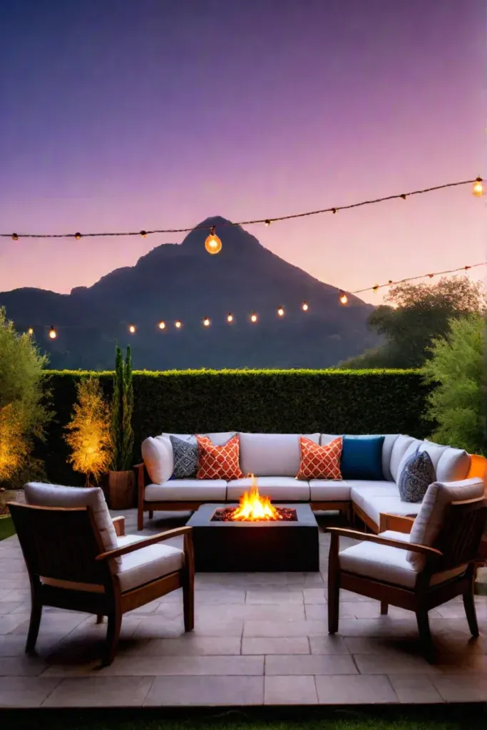 Inviting outdoor lighting