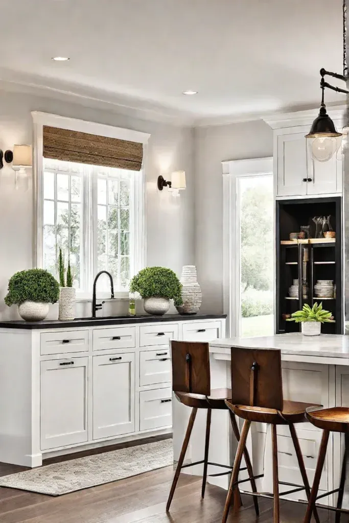 Maximizing storage in a farmhouse kitchen