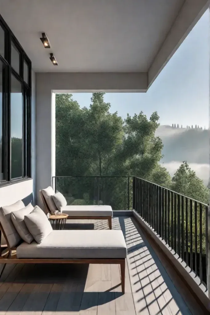 Minimalist porch design