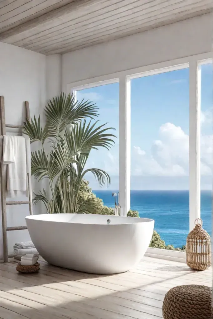 Nauticalthemed bathroom