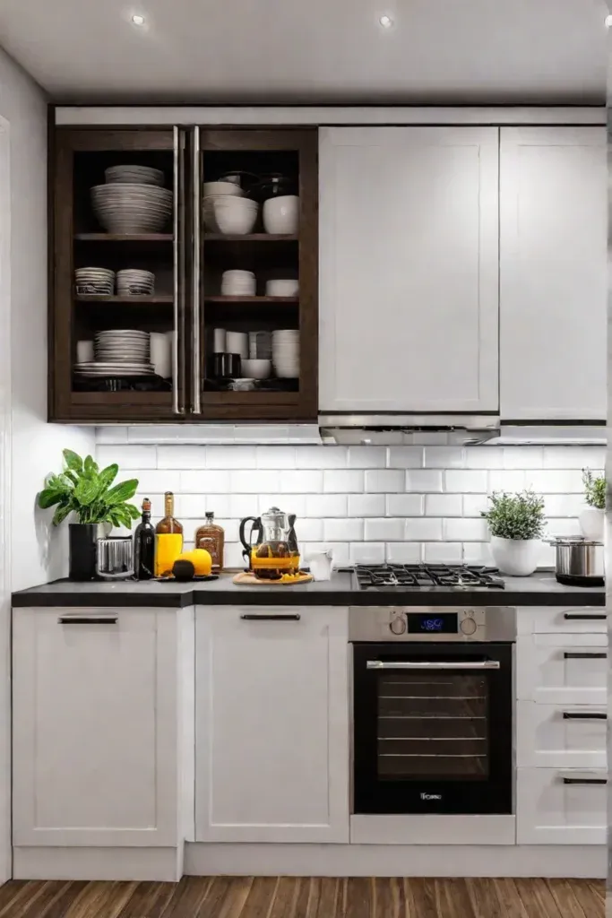 Spacesaving solutions for small kitchens