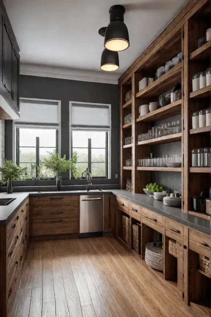 Stackable shelves maximized space