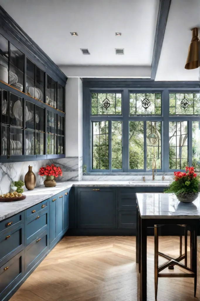 bright airy kitchen