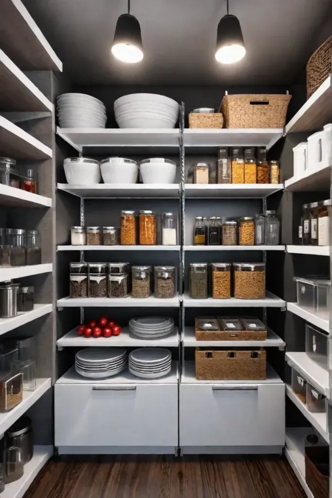 organized pantry easy access storage effortless identification