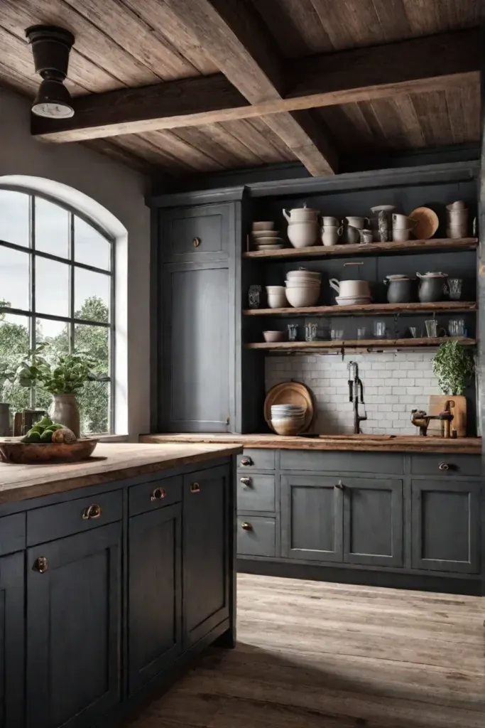 Rustic Kitchen Makeover