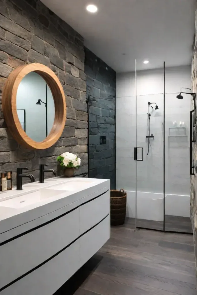 Serene and inviting bathroom