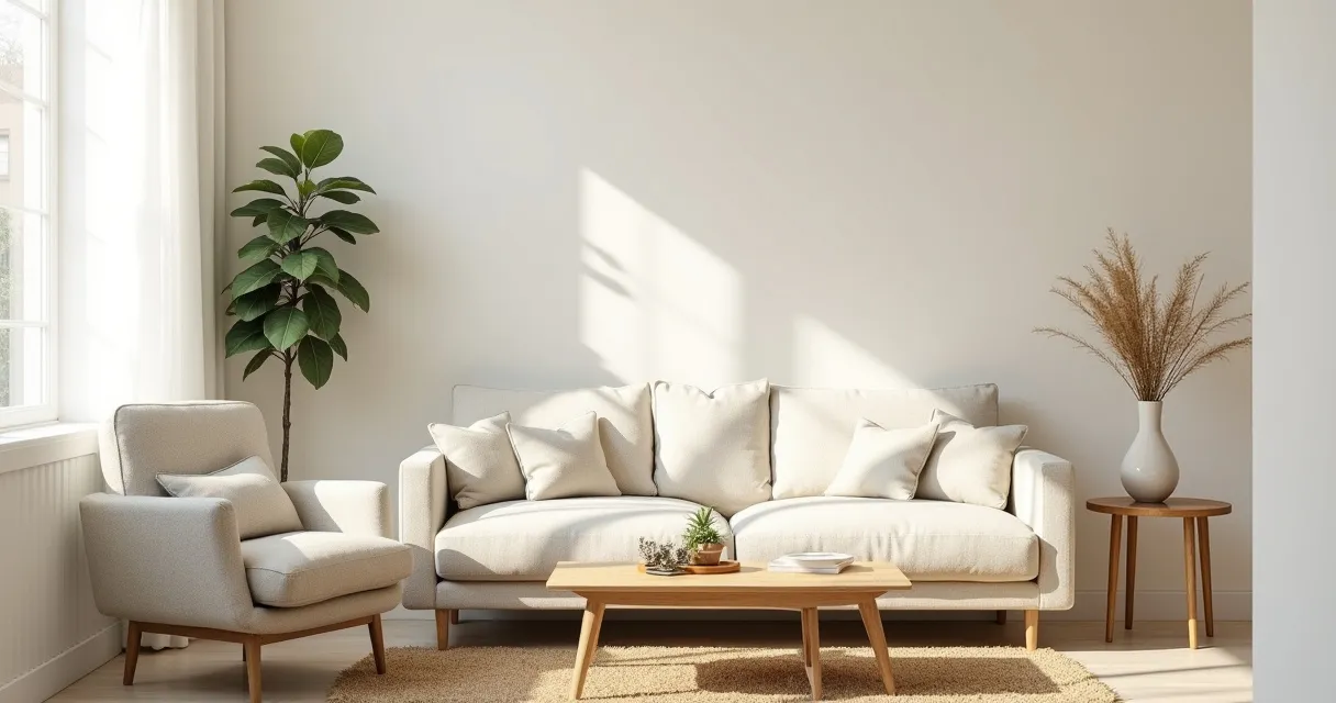 19 Simple Living Room Ideas for a Calming & Clutter Free Home