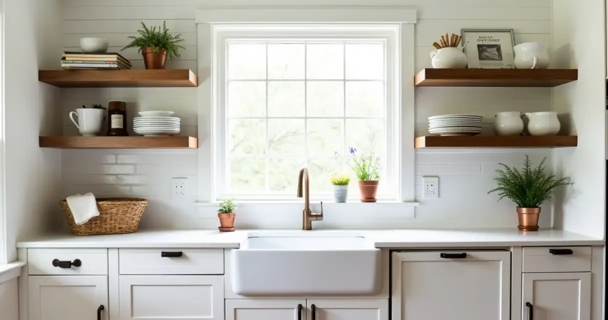 18 Dreamy Farmhouse Kitchen Cabinet Ideas