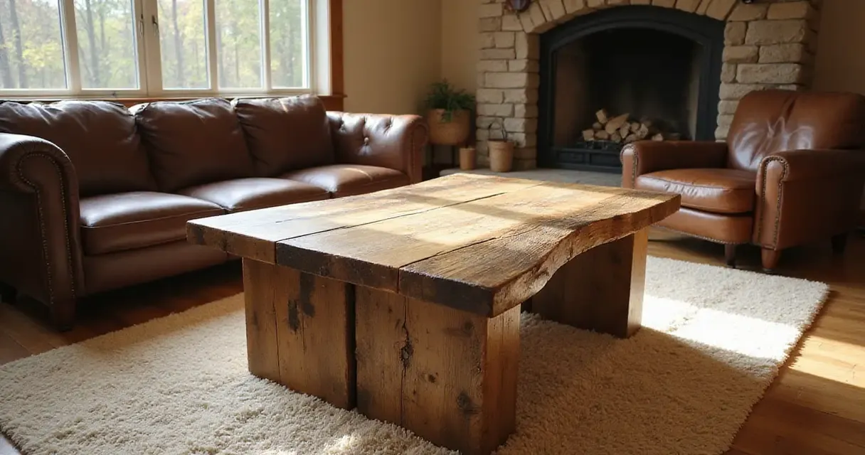 18 Rustic Living Room Furniture Pieces That Create a Cozy Haven