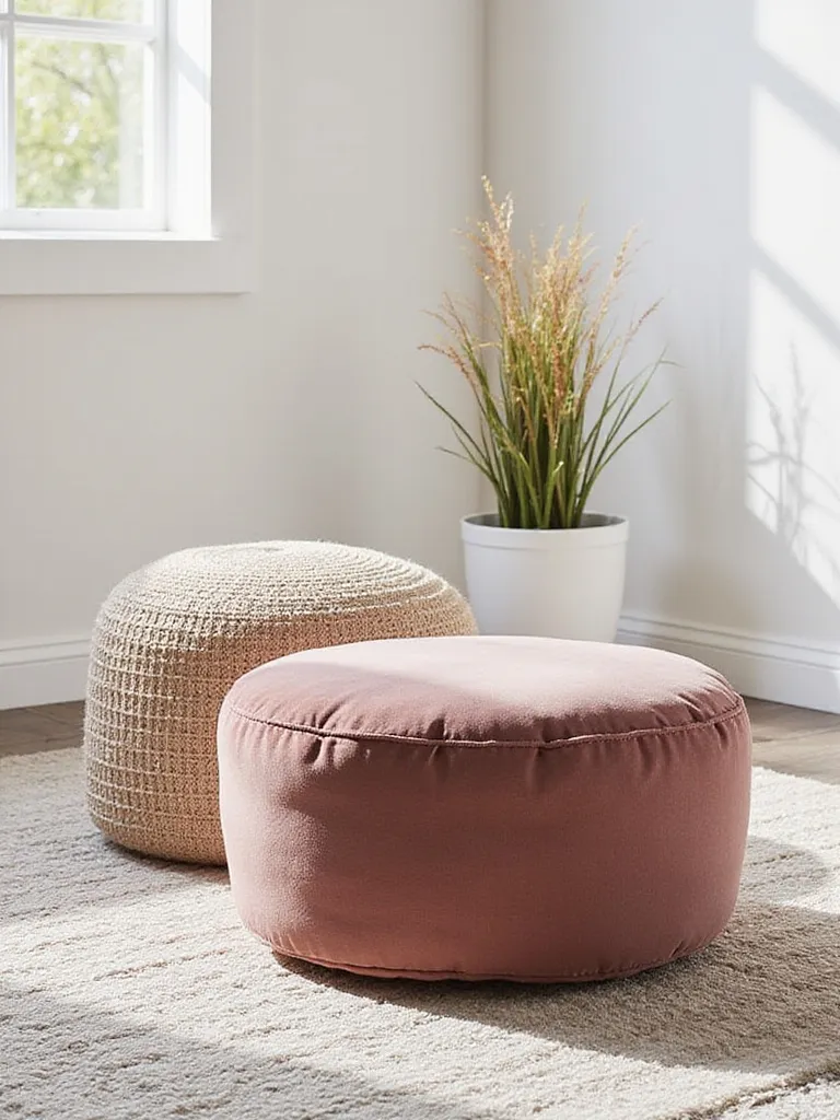 Versatile Ottomans & Poufs: Adding Seating and Flair