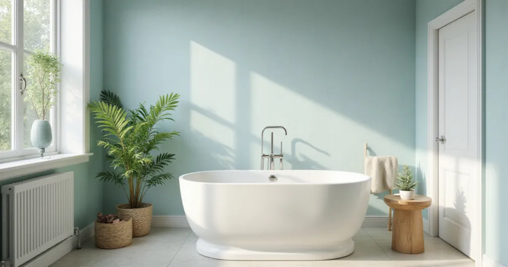 21 Blue Bathroom Wallpaper Tips from a Pet Safe Expert