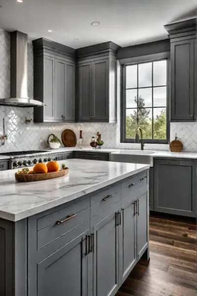 Bright kitchen cozy atmosphere