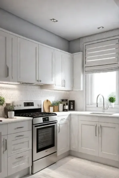Small kitchen welllit design